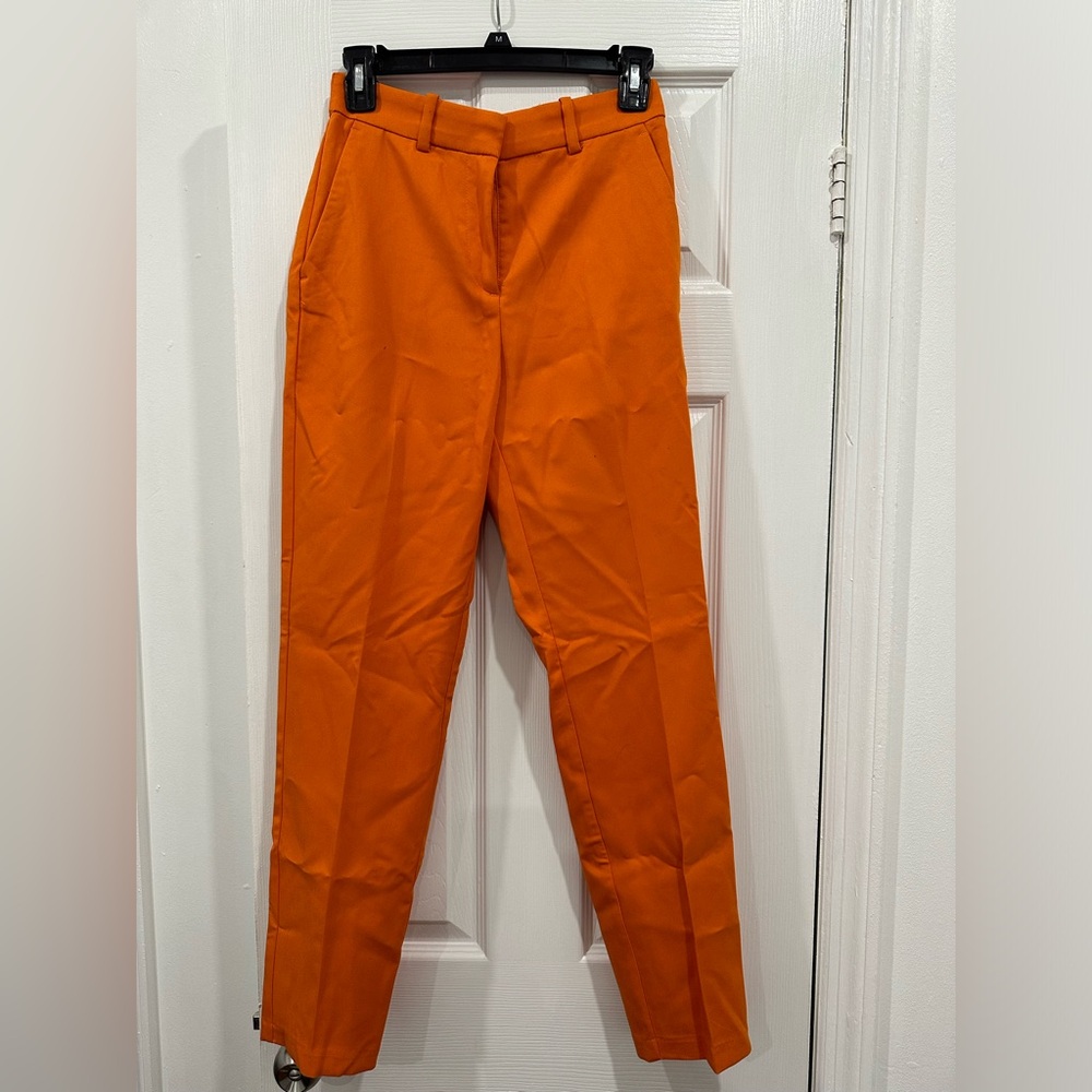 Hot orange H&M pants